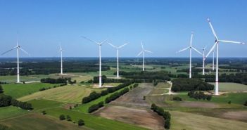 Neun Vestas V162-Turbinen in Zeven in 14 Monaten errichtet (Foto: Energiequelle GmbH)